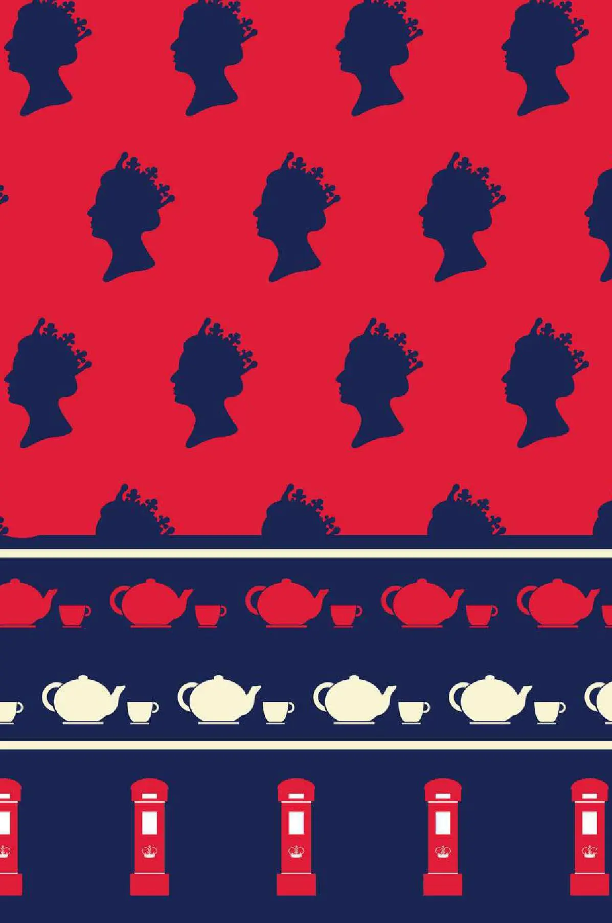 Tea on the Thames (6x9 Lined Spiral Bound Notebook)