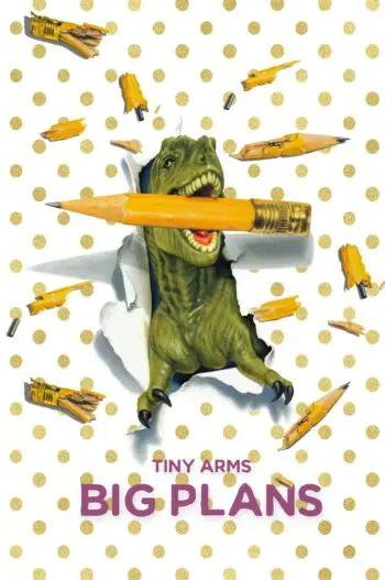 Tiny Arms, Big Plans Notebook (6x9 Lined Perfect Bound)
