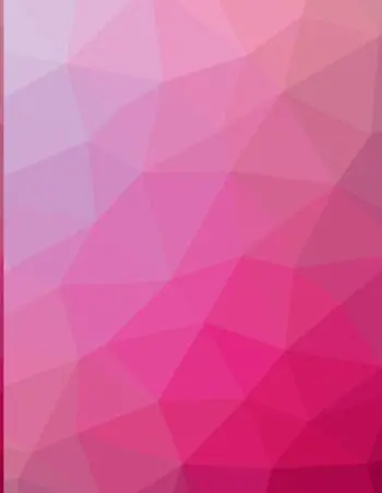 Isometric Drawing Notebook: Pink (8.5x11 Perfect Bound)