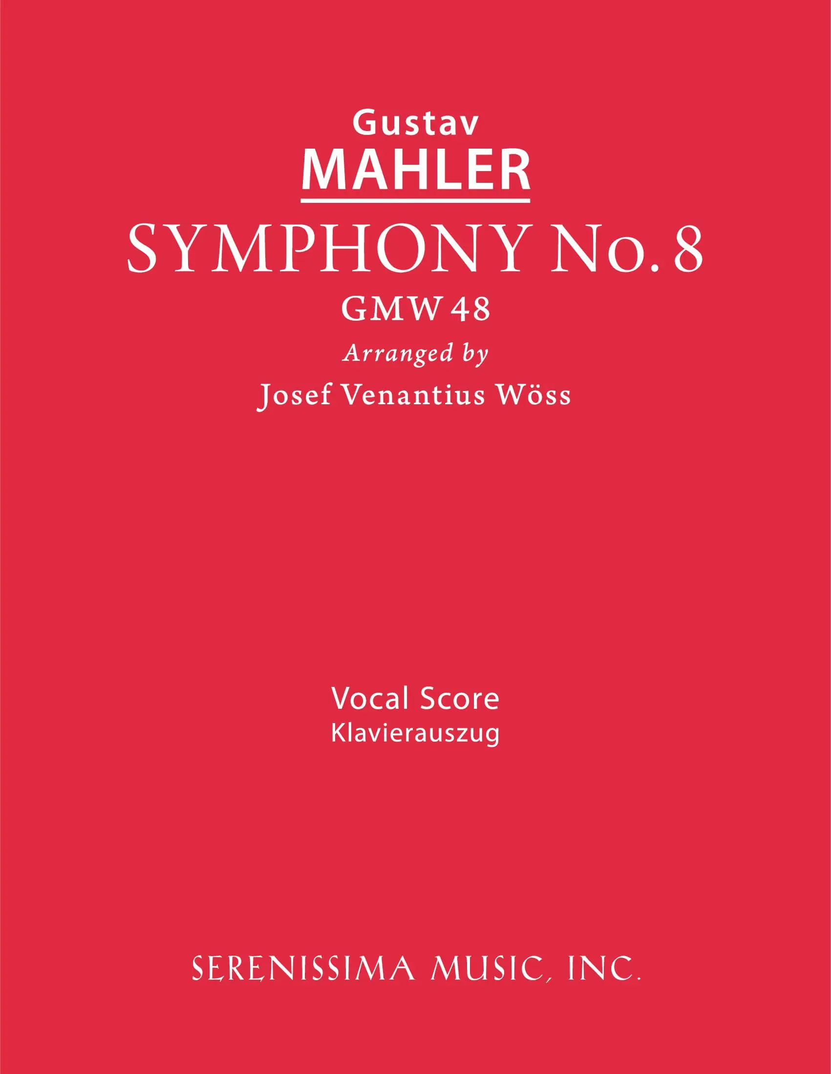 Symphony No.8, GMW 48 (Wöss)