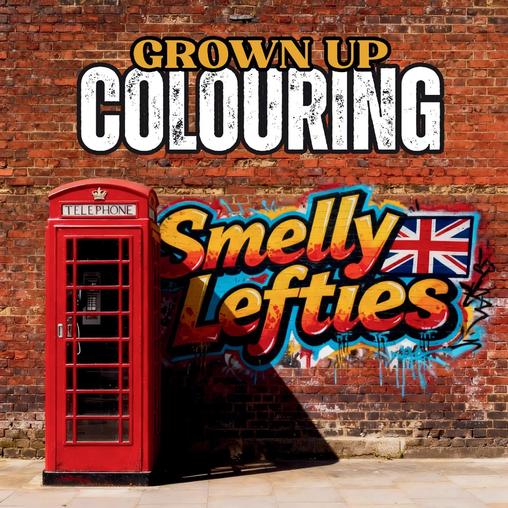 The Smelly Leftie Adult Colouring Book