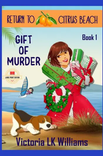 Gift of Murder, large print