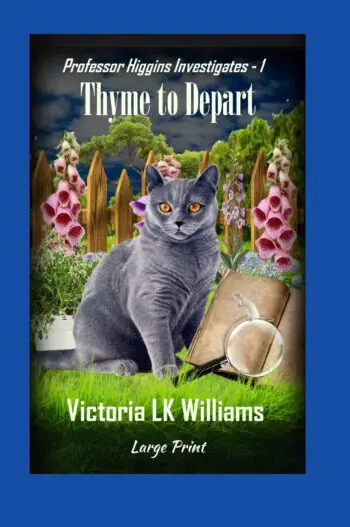Thyme to Depart, large print