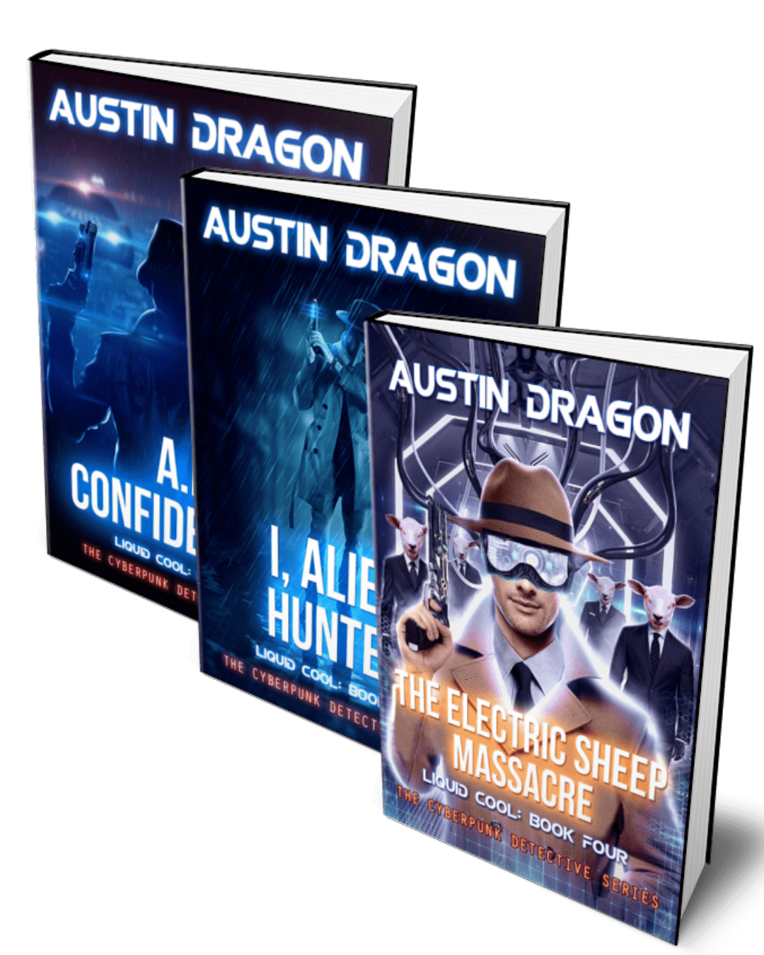 Liquid Cool Series Box Set 2: The Electric Sheep Massacre, I, Alien Hunter, A.I. Confidential (Paperbacks)