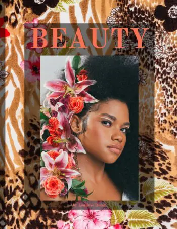 Decorative Book- Beauty Tan and Pink