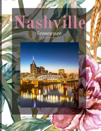 Decorative Book- Nashville Flower