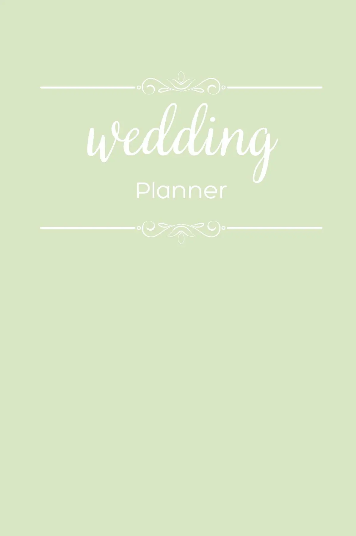 The Complete Wedding Planner by Dreamier Days in Green