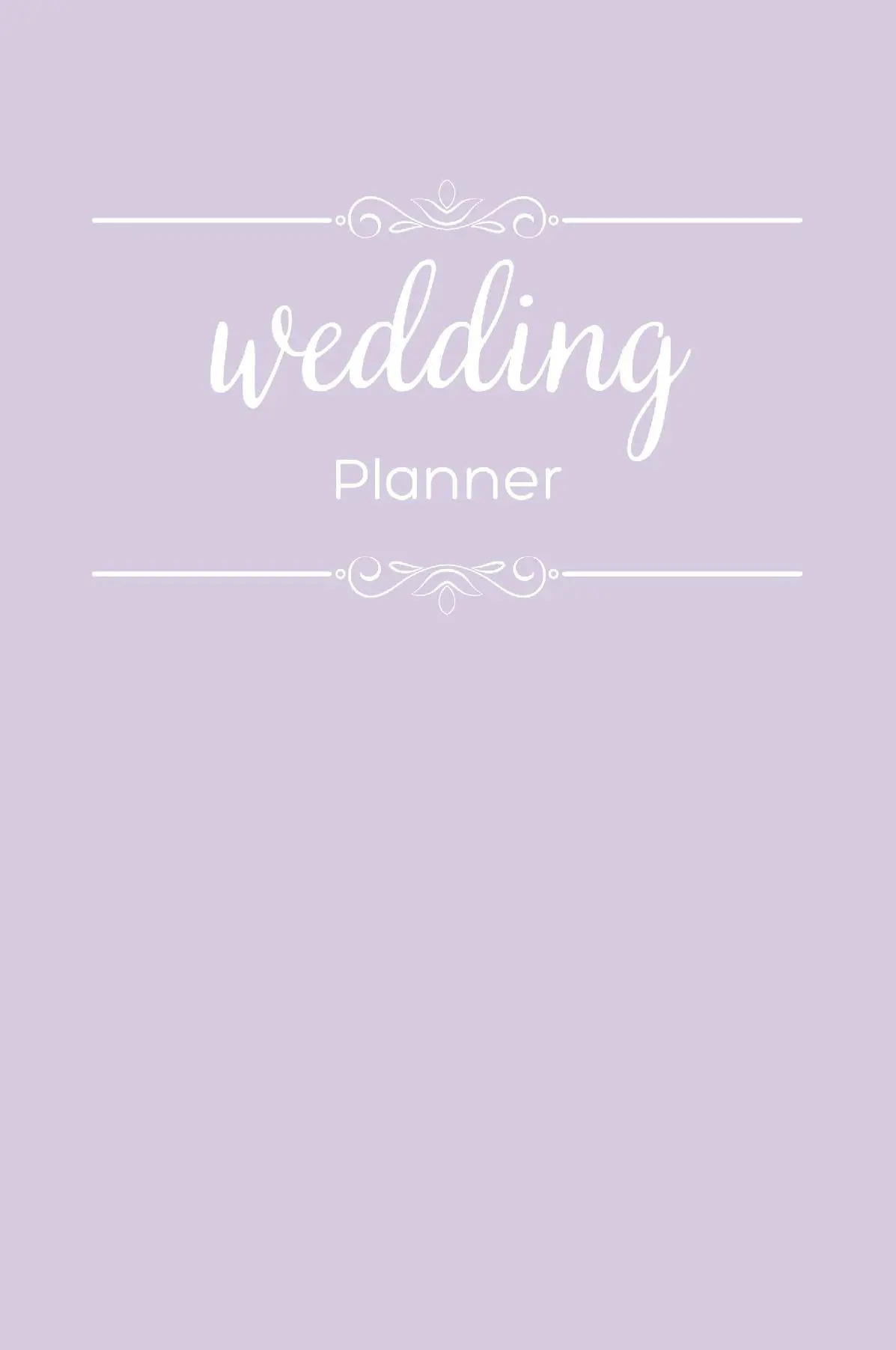 The Complete Wedding Planner by Dreamier Days in Lilac