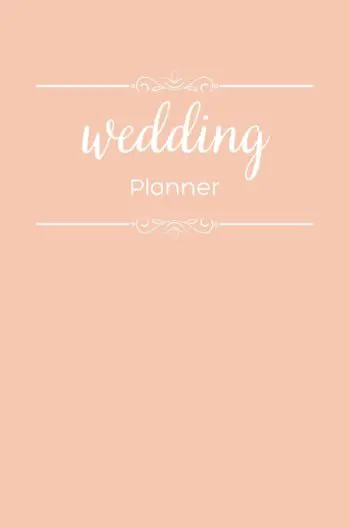 The Complete Wedding Planner by Dreamier Days in Peach