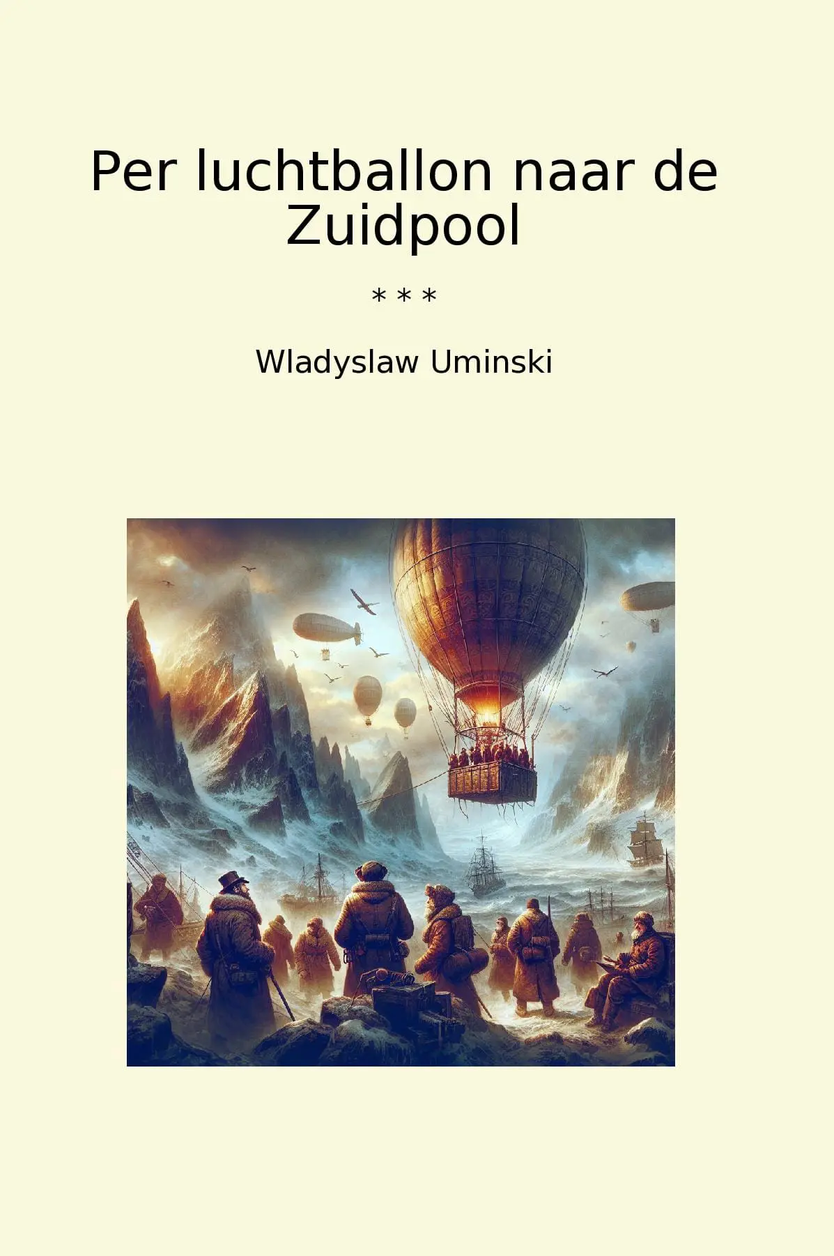 Per luchtballon naar de Zuidpool