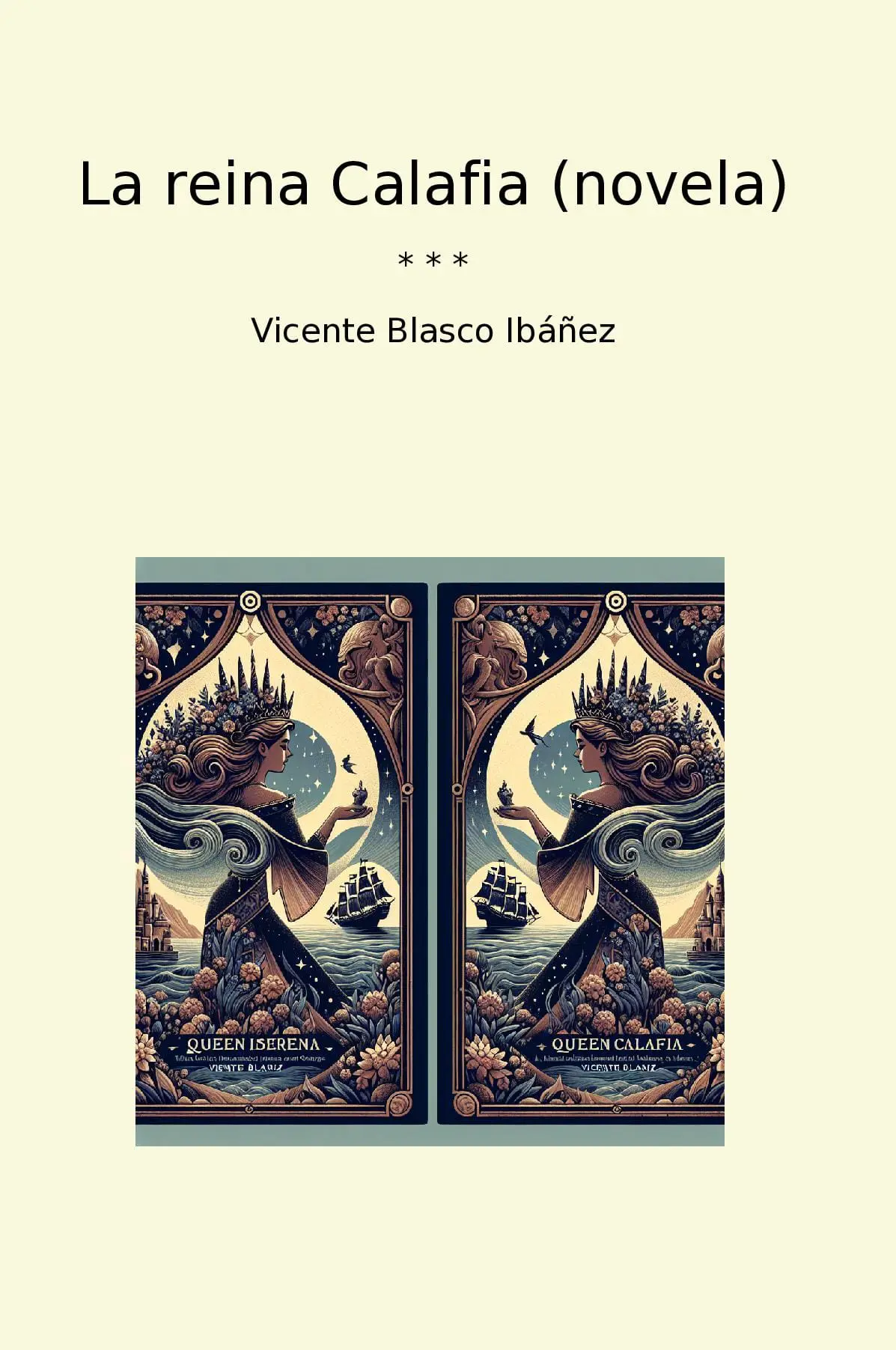 La reina Calafia (novela)
