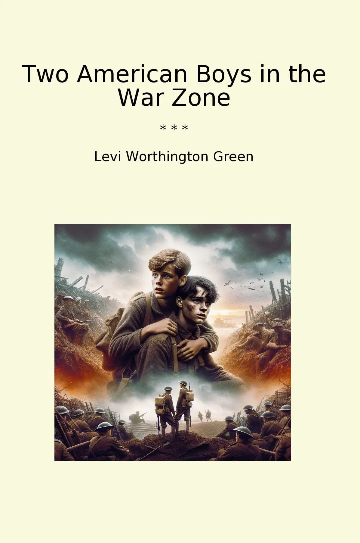 Two American Boys in the War Zone