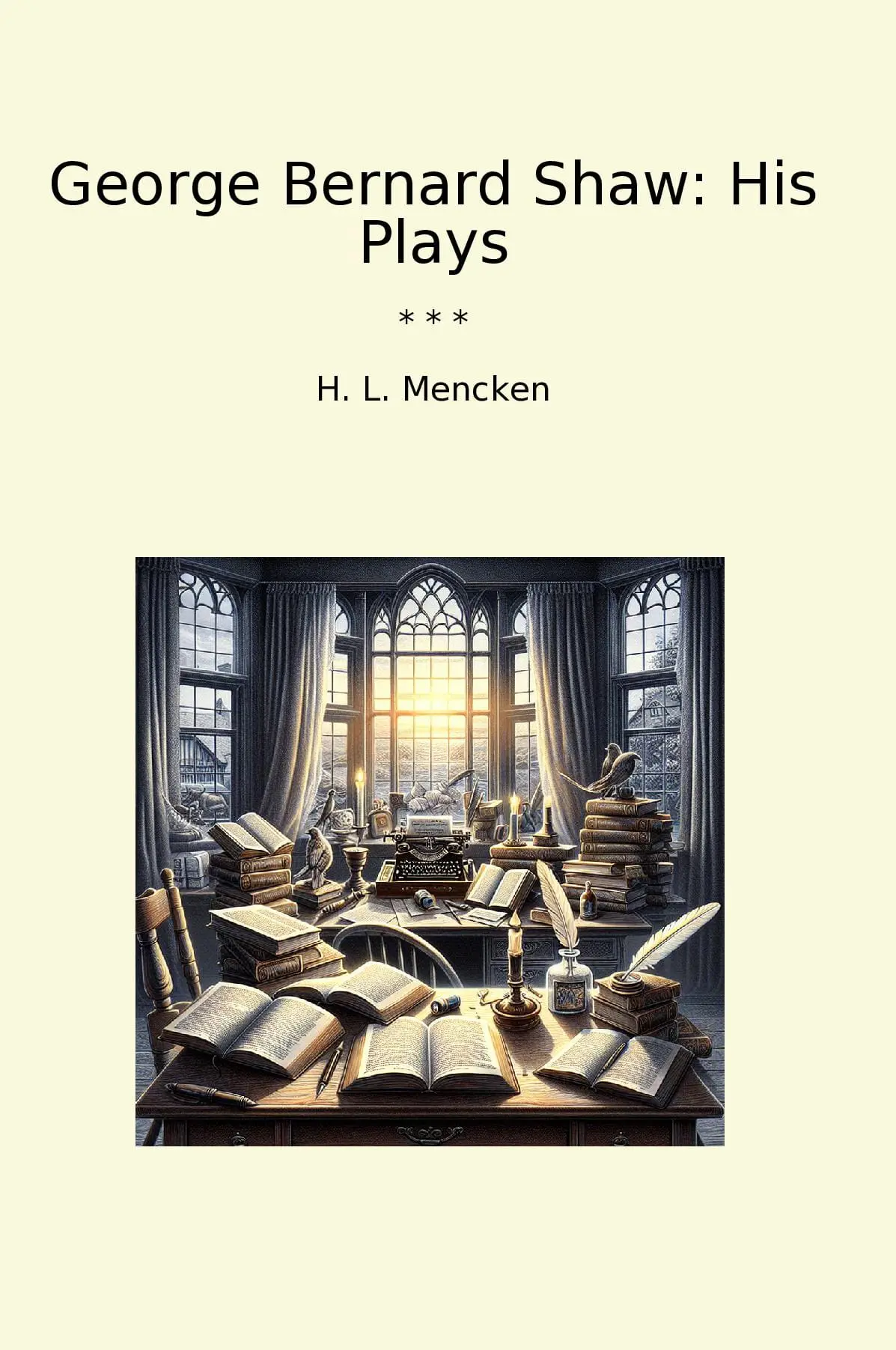 George Bernard Shaw: His Plays
