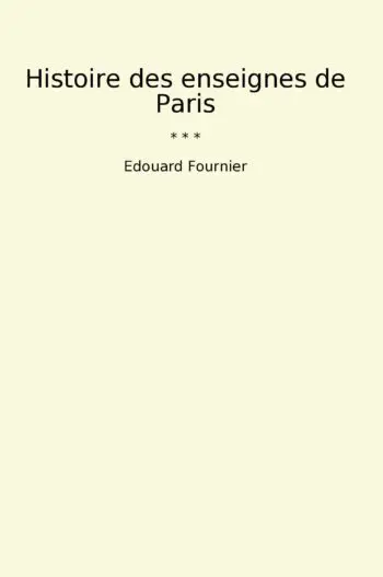 Histoire des enseignes de Paris