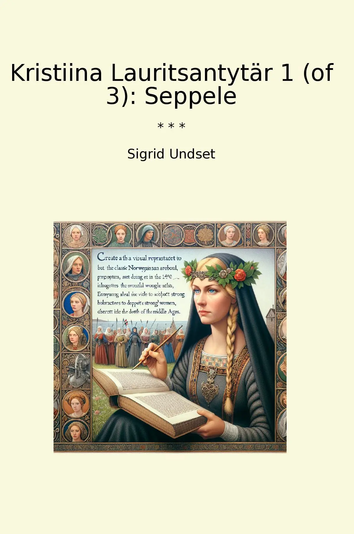 Kristiina Lauritsantytär 1 (of 3): Seppele