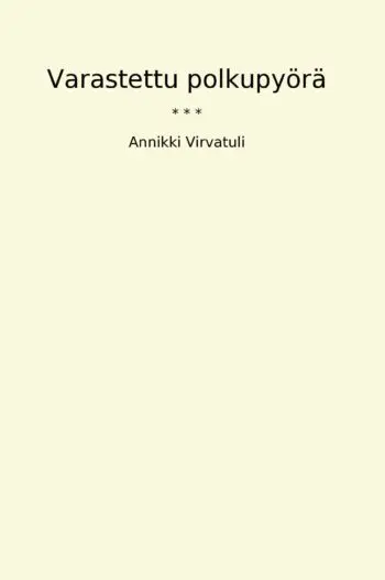 Varastettu polkupyörä