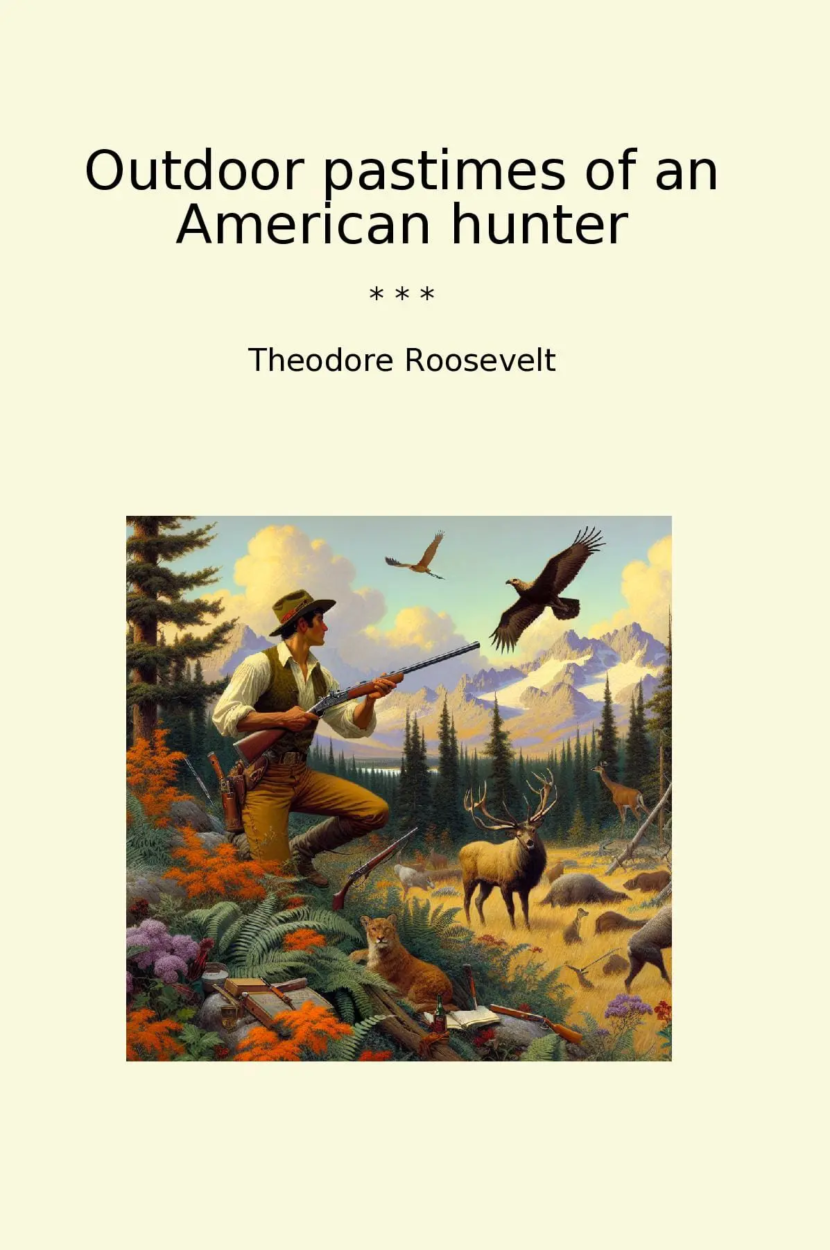 Outdoor pastimes of an American hunter