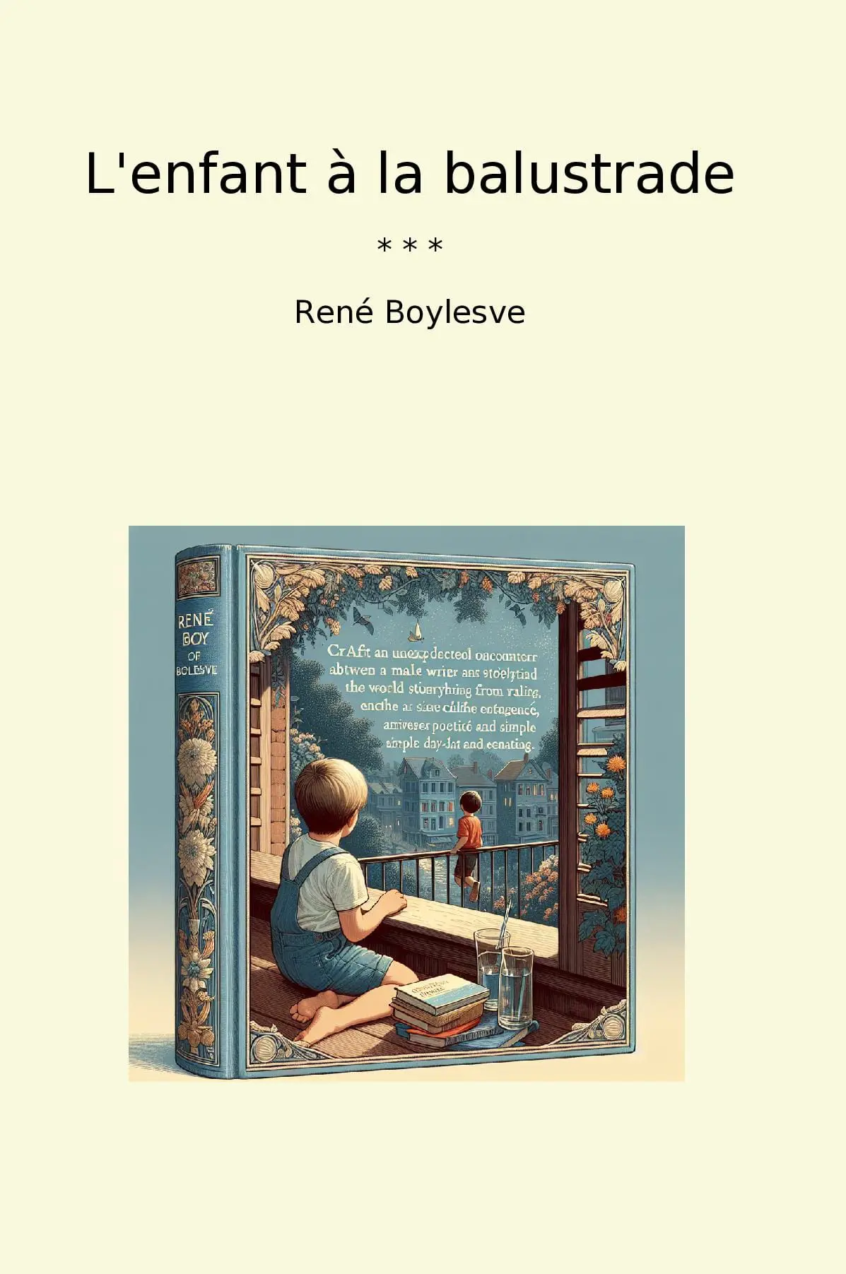 L'enfant à la balustrade