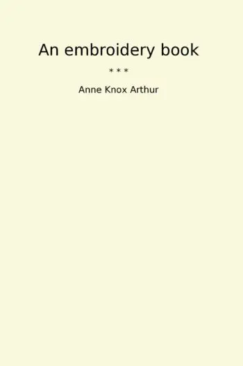 An embroidery book