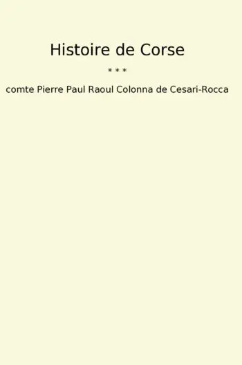 Histoire de Corse
