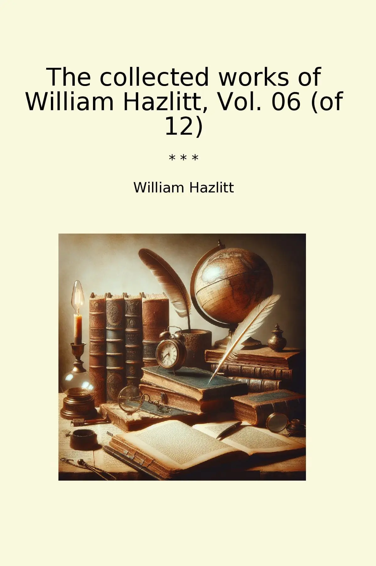 The collected works of William Hazlitt, Vol. 06 (of 12)