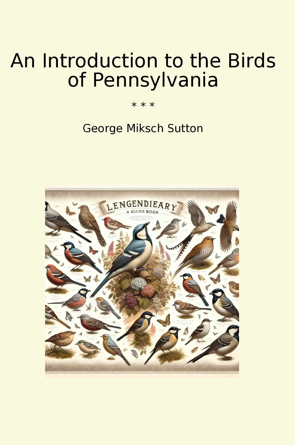 An Introduction to the Birds of Pennsylvania
