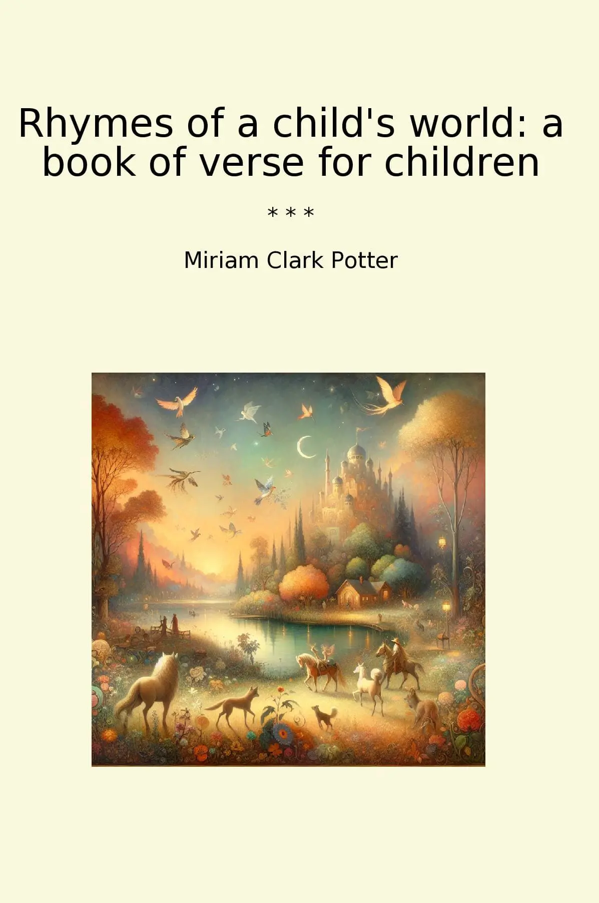 Rhymes of a child's world: a book of verse for children