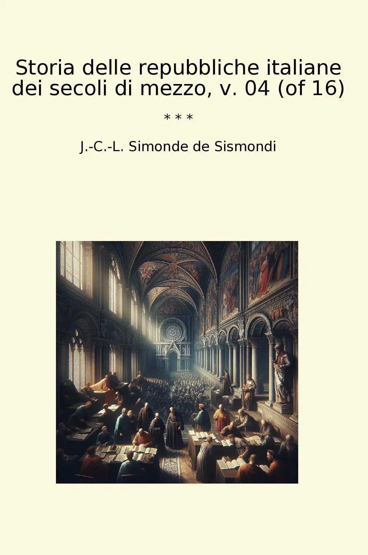 Storia delle repubbliche italiane dei secoli di mezzo, v. 04 (of 16)