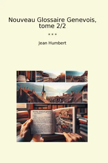 Nouveau Glossaire Genevois, tome 2/2