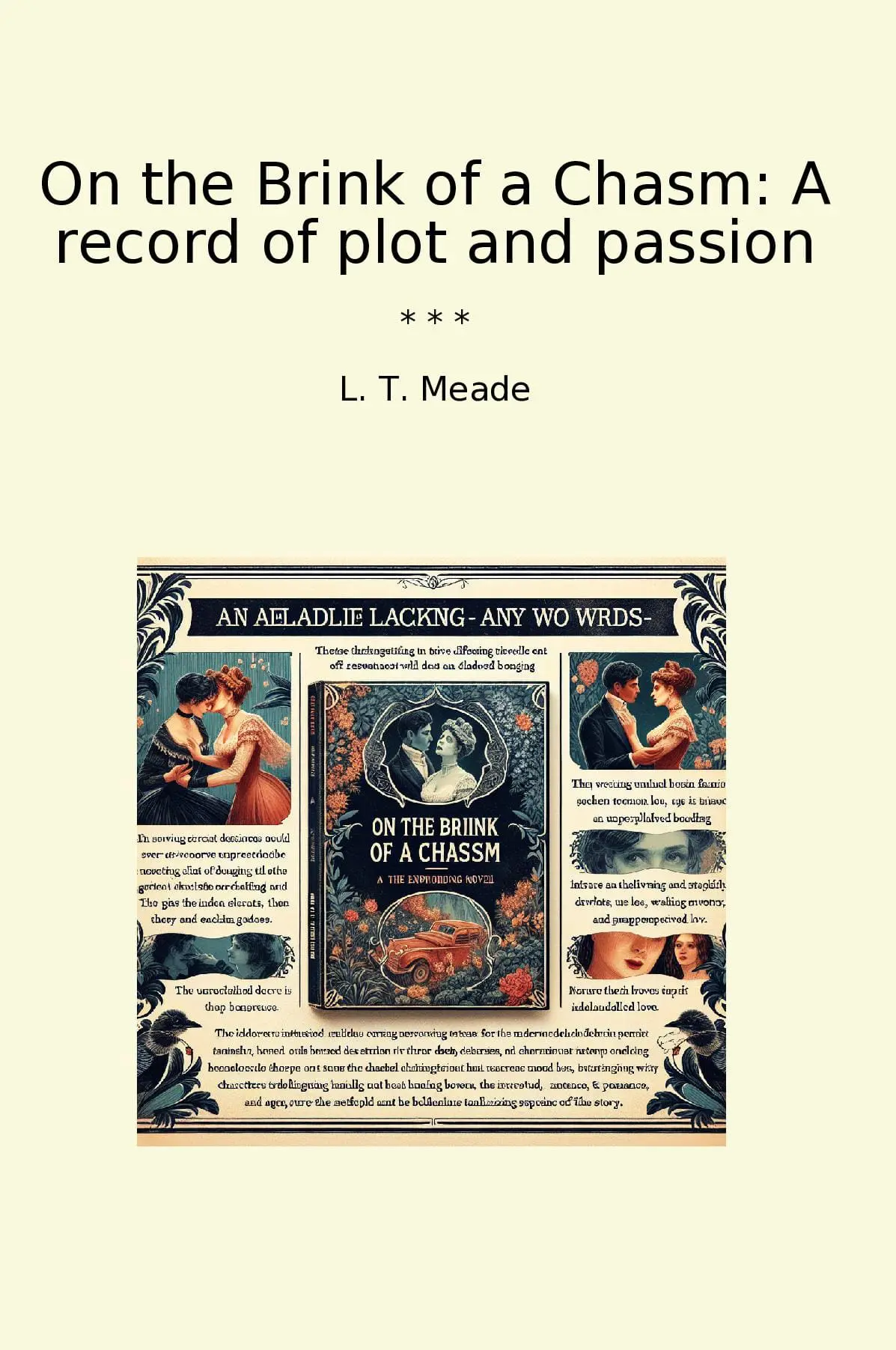 On the Brink of a Chasm: A record of plot and passion