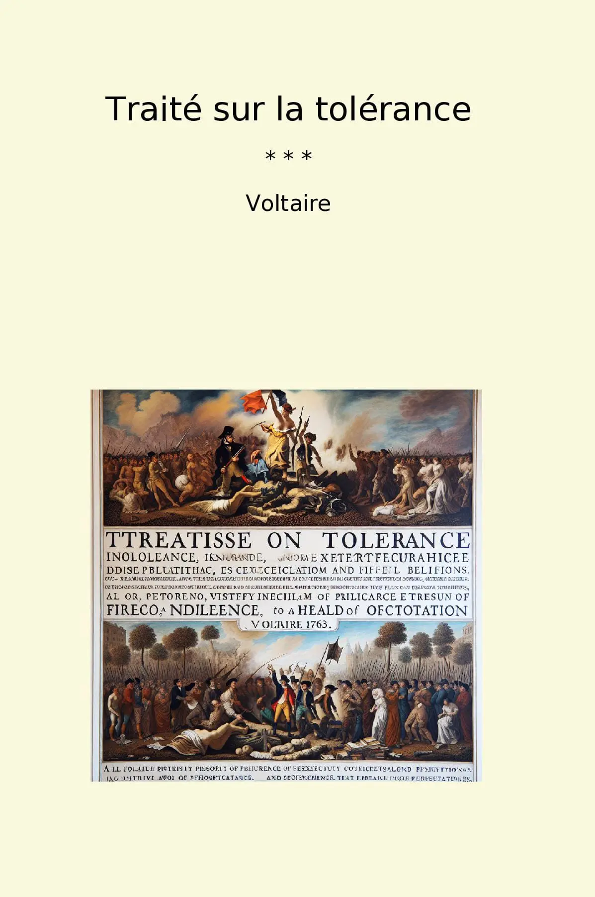 Traité sur la tolérance