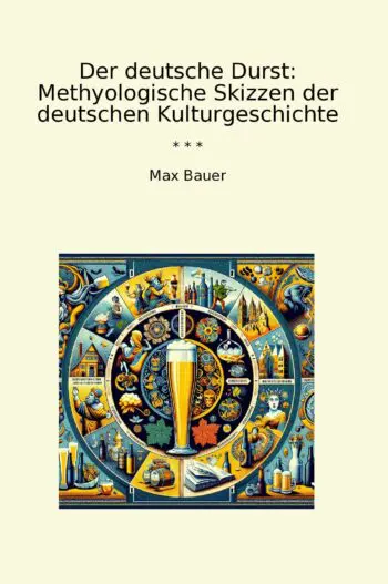 Der deutsche Durst: Methyologische Skizzen der deutschen Kulturgeschichte