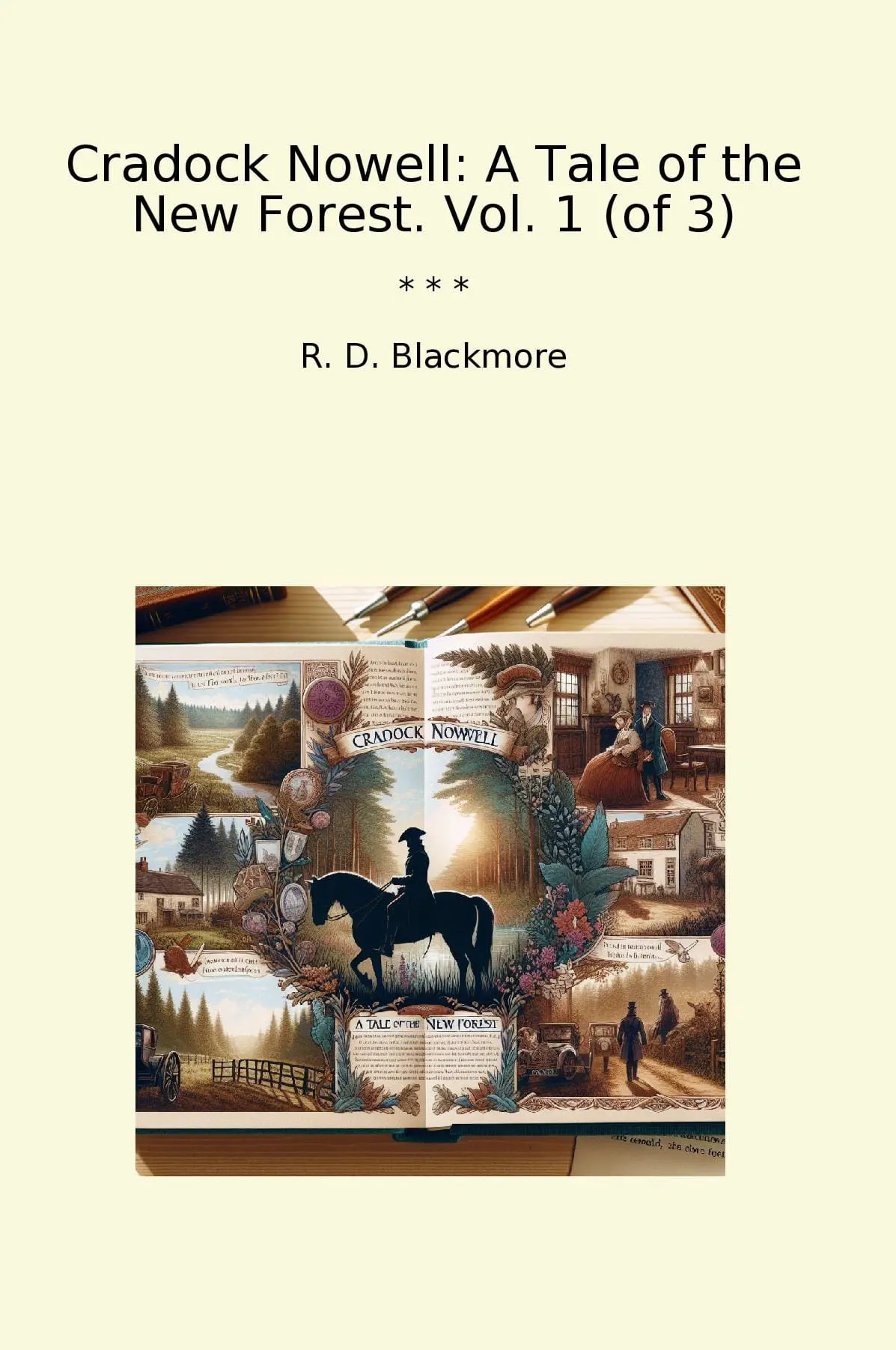 Cradock Nowell: A Tale of the New Forest. Vol. 1 (of 3)