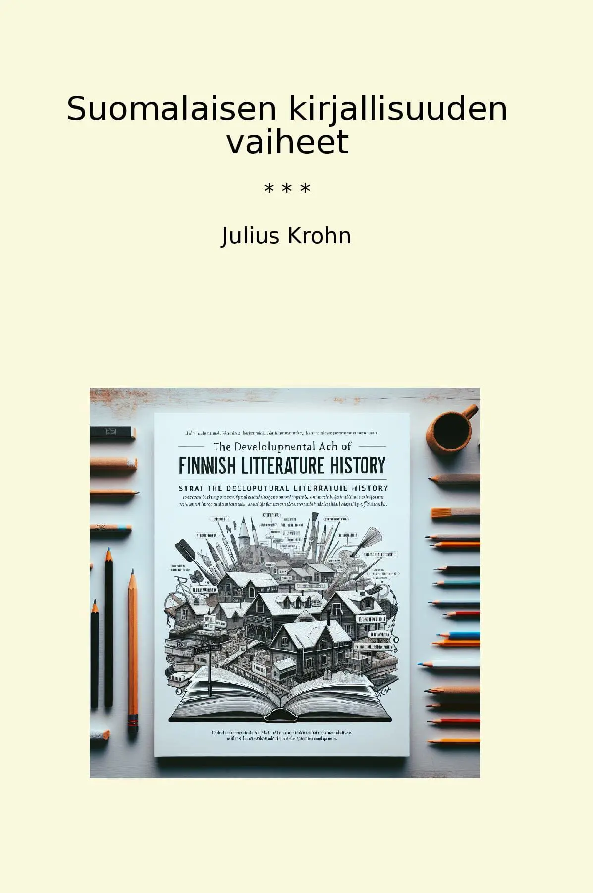 Suomalaisen kirjallisuuden vaiheet