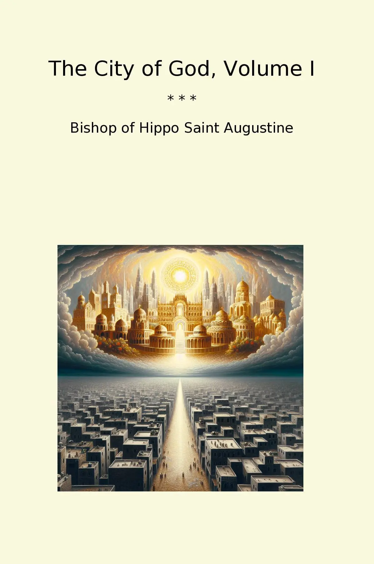 The City of God, Volume I