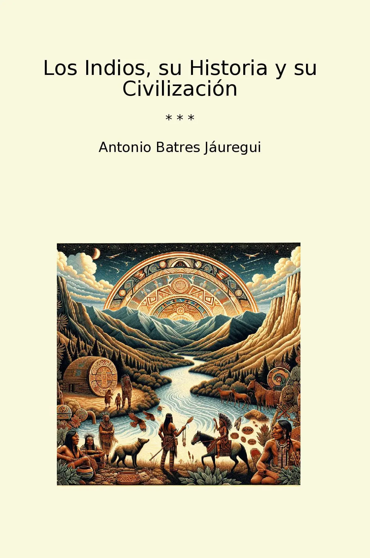 Los Indios, su Historia y su Civilización