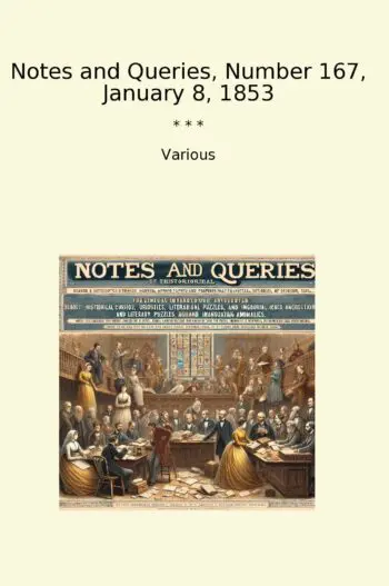 Notes and Queries, Number 167, January 8, 1853