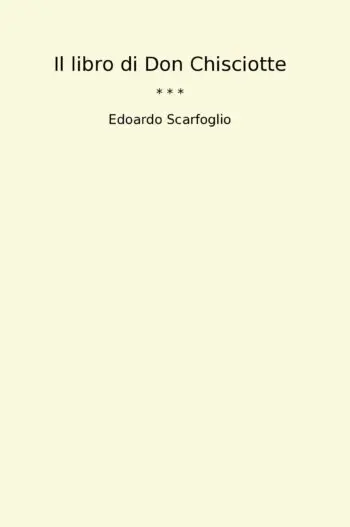 Il libro di Don Chisciotte