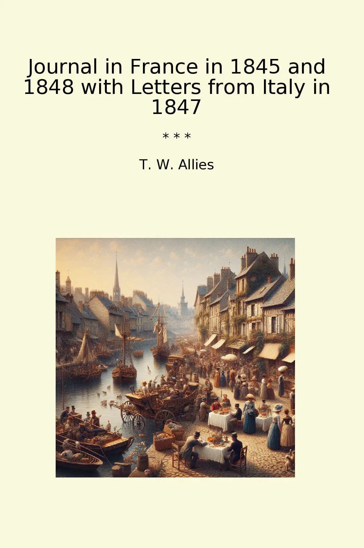Journal in France in 1845 and 1848 with Letters from Italy in 1847