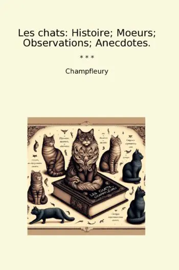 Les chats: Histoire; Moeurs; Observations; Anecdotes.