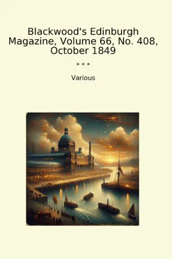 Blackwood's Edinburgh Magazine, Volume 66, No. 408, October 1849