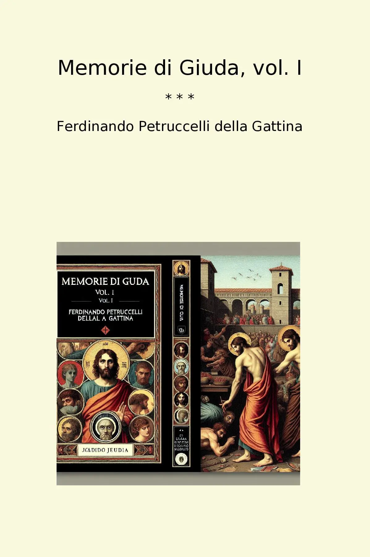 Memorie di Giuda, vol. I