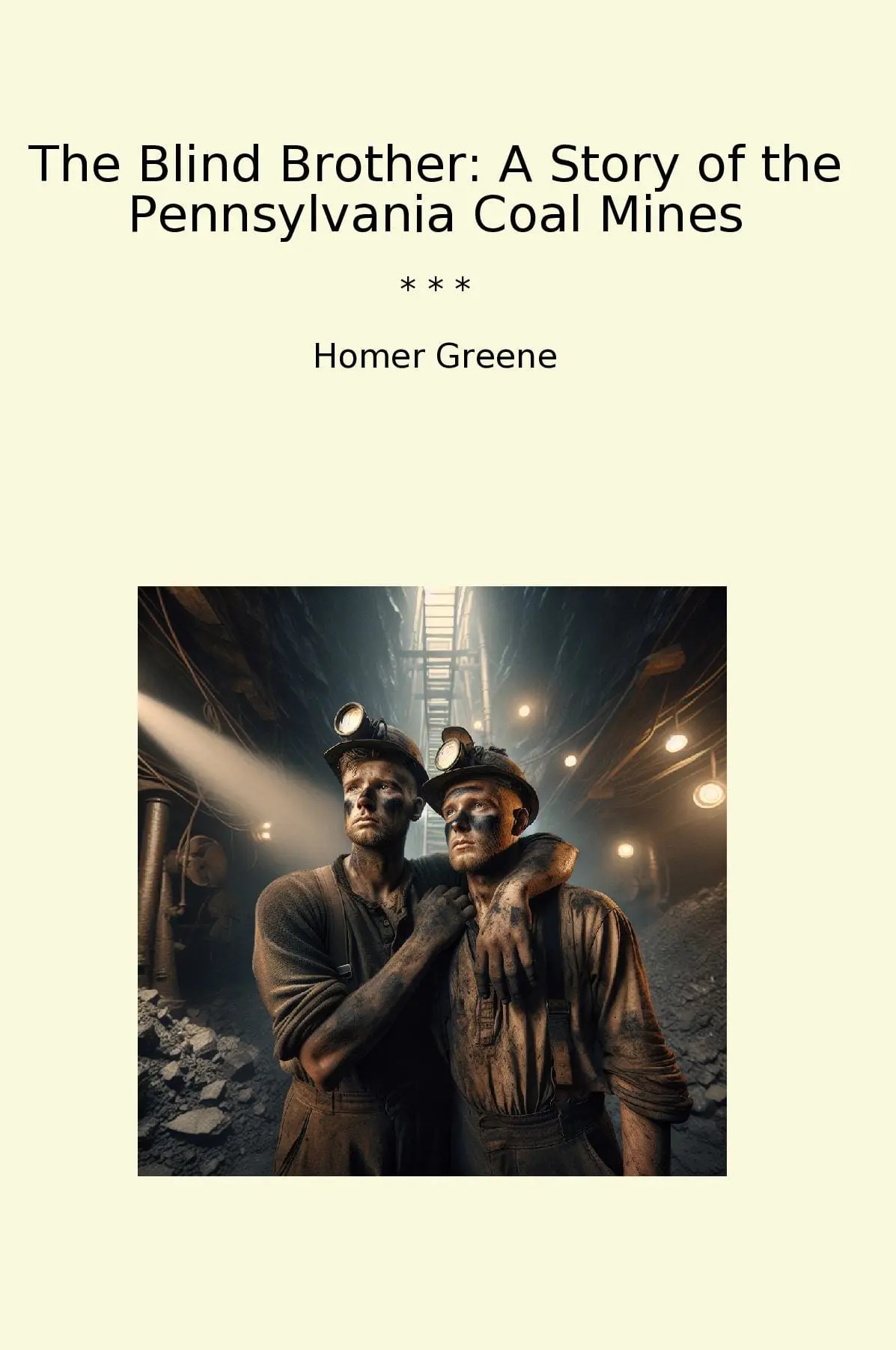 The Blind Brother: A Story of the Pennsylvania Coal Mines