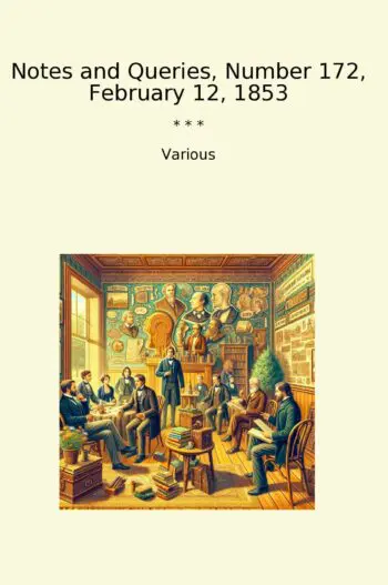 Notes and Queries, Number 172, February 12, 1853