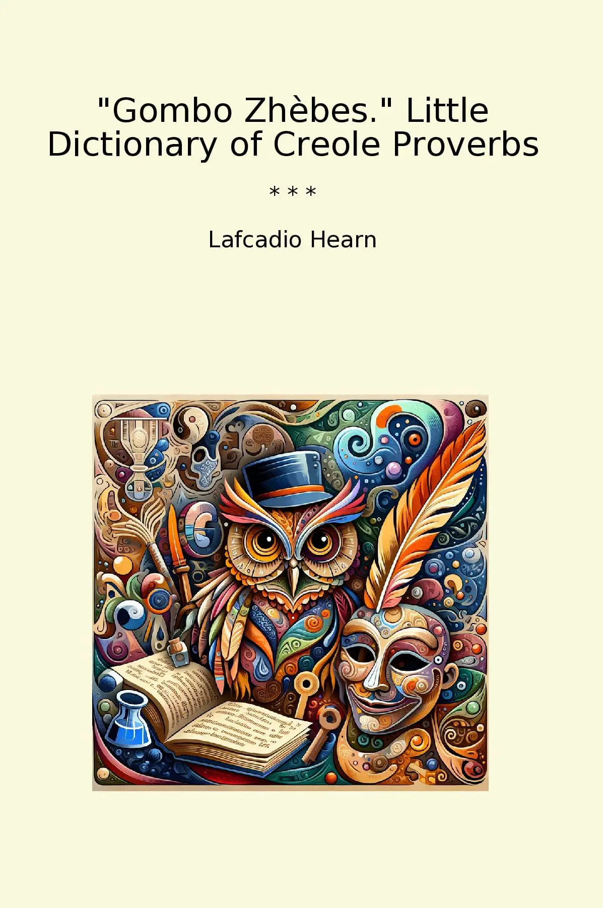 Gombo Zhèbes. Little Dictionary of Creole Proverbs