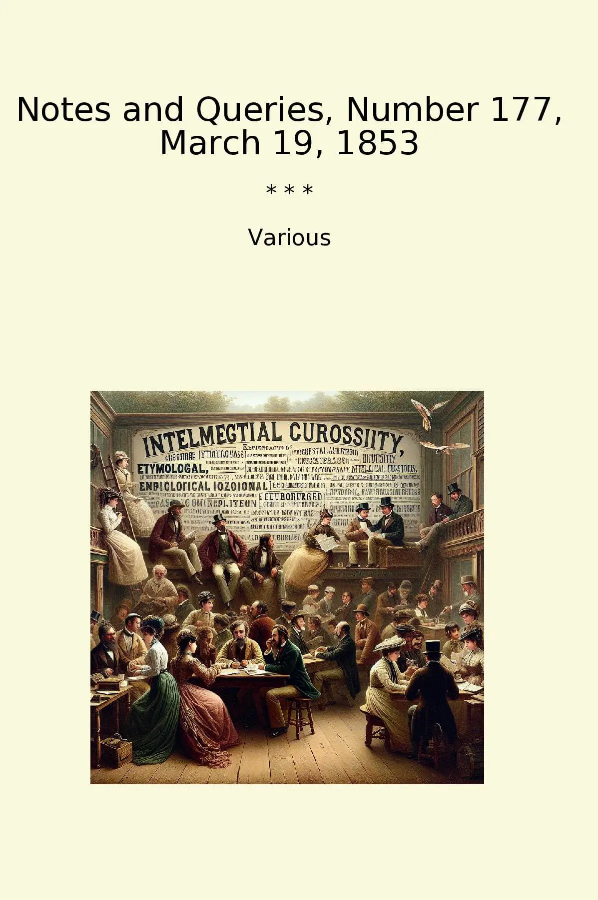Notes and Queries, Number 177, March 19, 1853