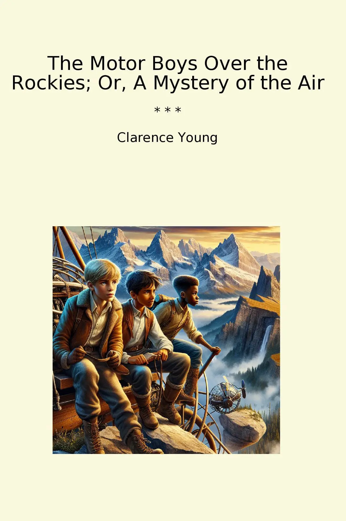 The Motor Boys Over the Rockies; Or, A Mystery of the Air