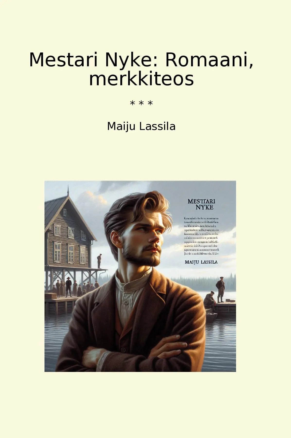 Mestari Nyke: Romaani, merkkiteos