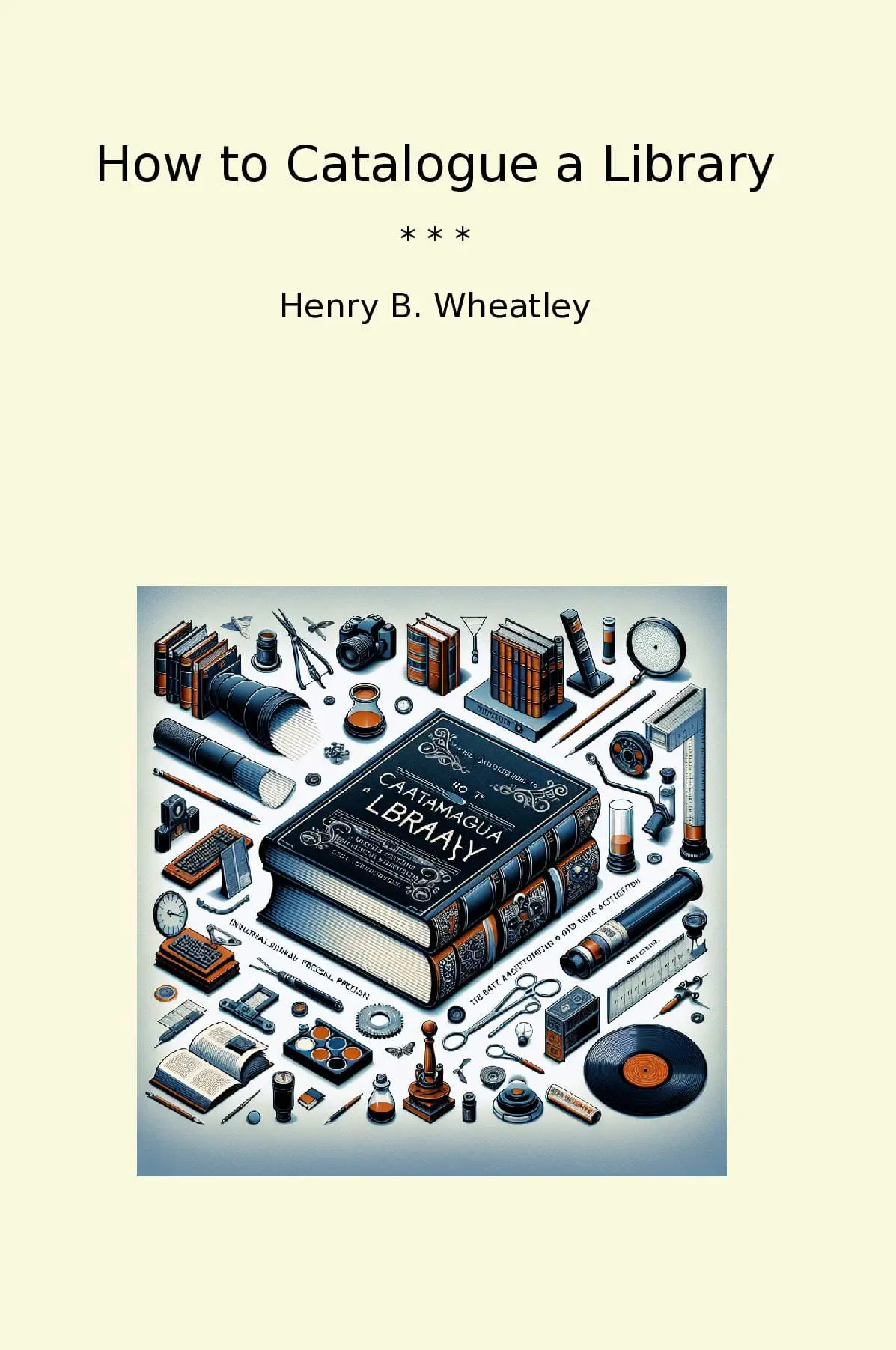 How to Catalogue a Library
