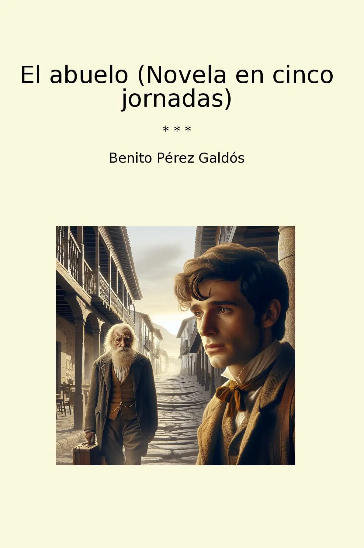 El abuelo (Novela en cinco jornadas)
